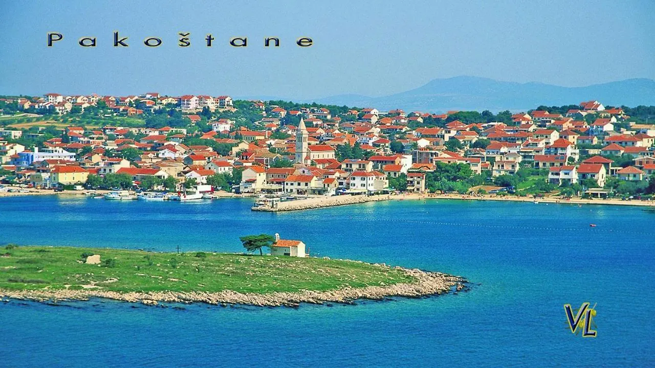 Apartment Pakostane - Vrgada -Appartement 50 M2 Avec Piscine Kroatien